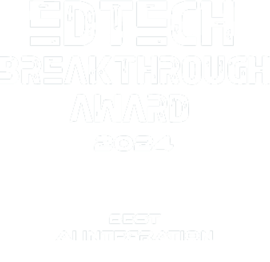 EDTECH Breaktrough Award 2024 for best AI integration